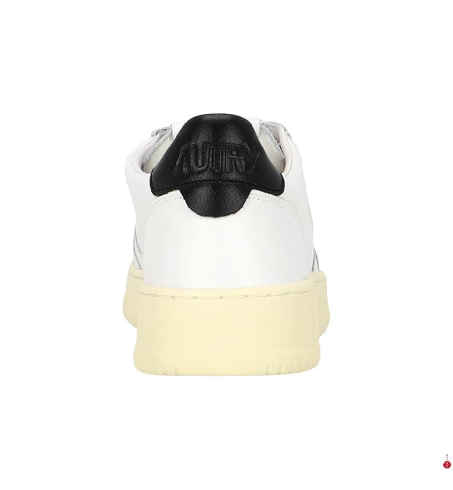 Baskets Medalist Low en Cuir - Blanc et Noir