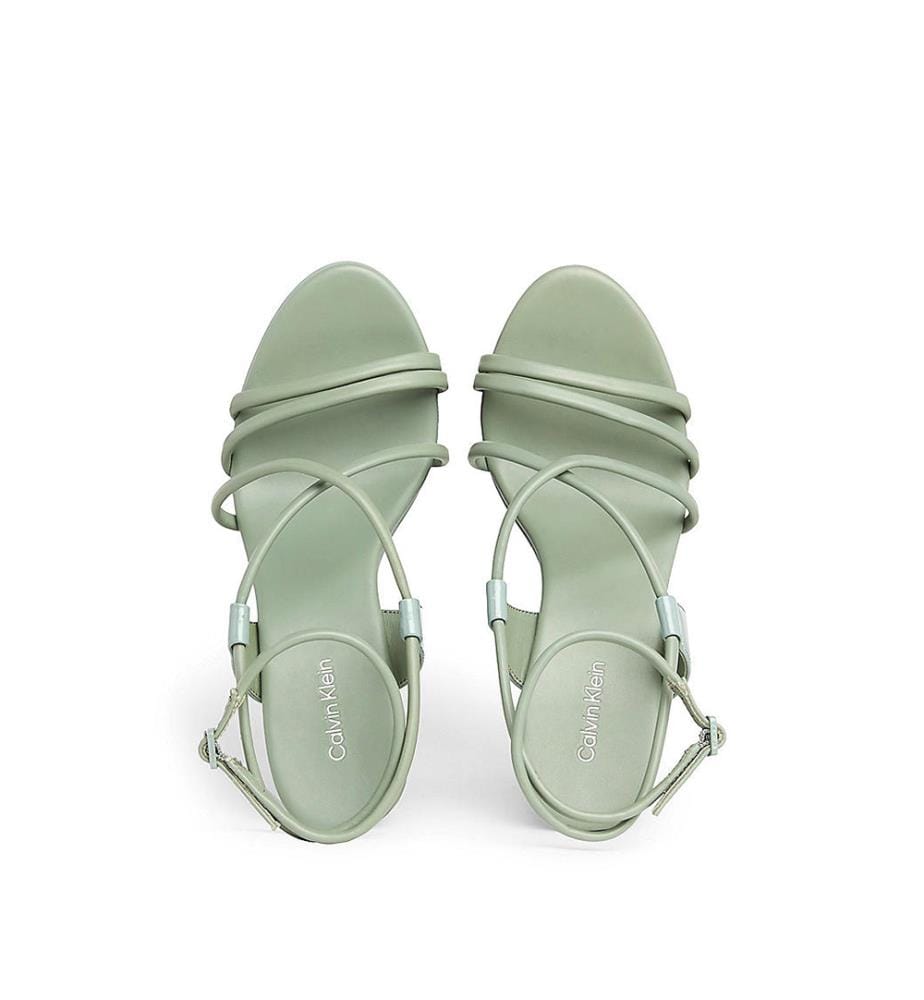 Sandales Compensées Wedge Sandal 70 Lth - Bleu Clair