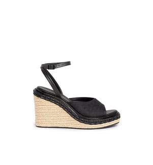Plateau-Sandalen Wedge Sandal 70 Mono Jacq - Schwarz