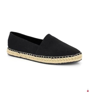 Espadrilles en toile - Noir