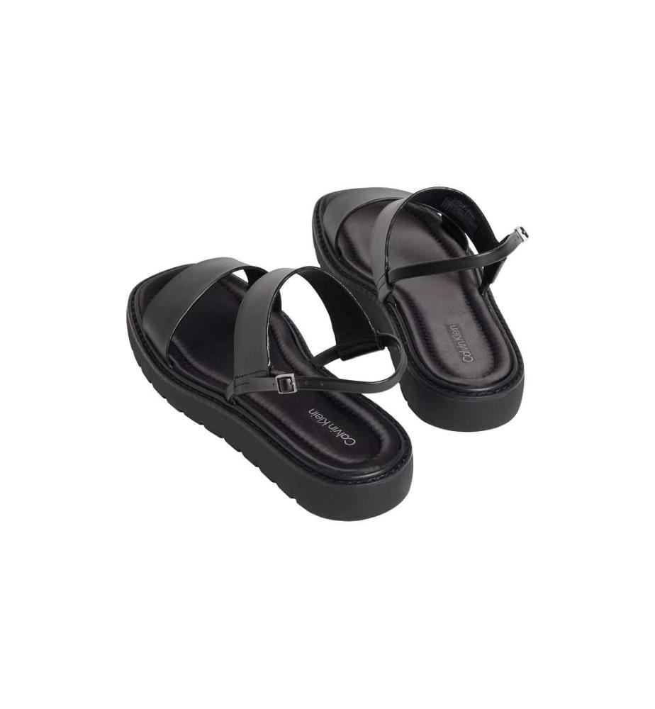 Lederhalbschuhe - Schwarz