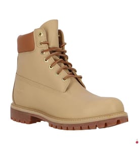 Bottes Lace-Up Waterproof - Beige Moyen
