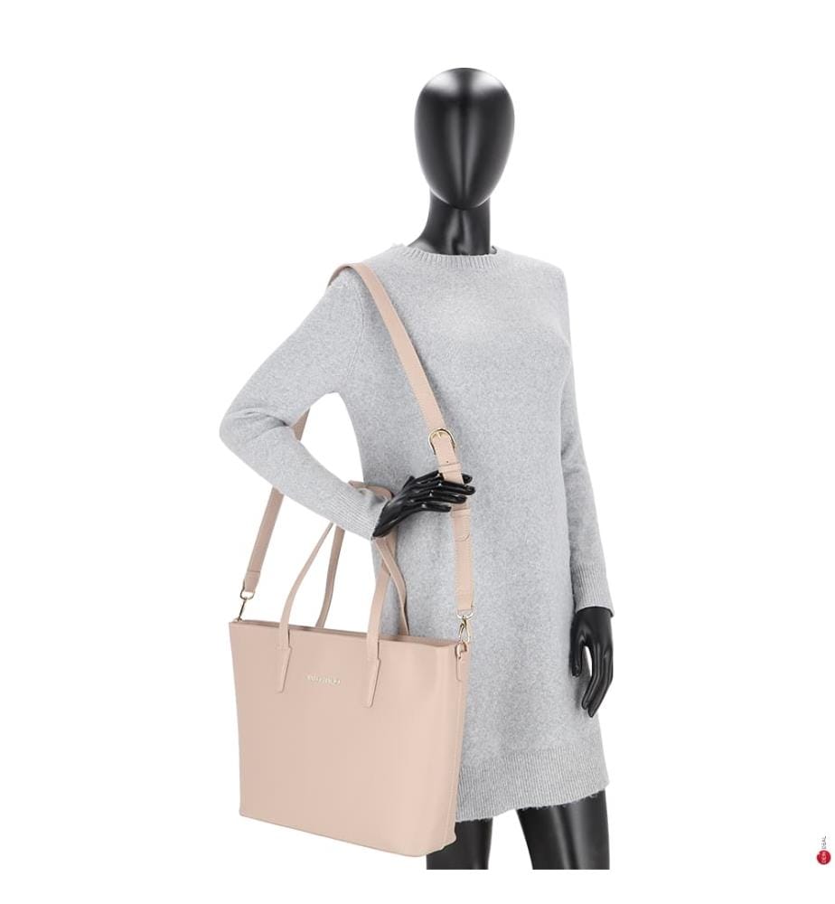 Zero Re Shopping Bag Schultertasche - Beige
