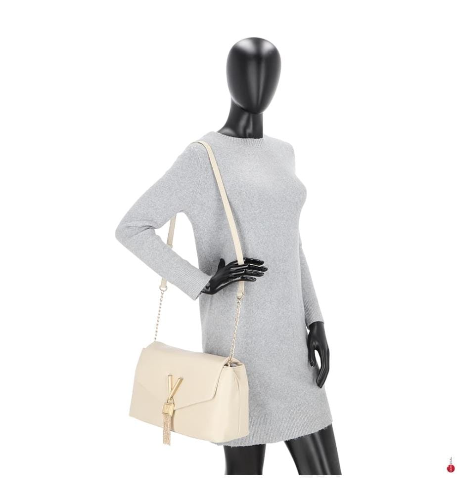 Borsa a tracolla Stella Flap Bag - Ecrù