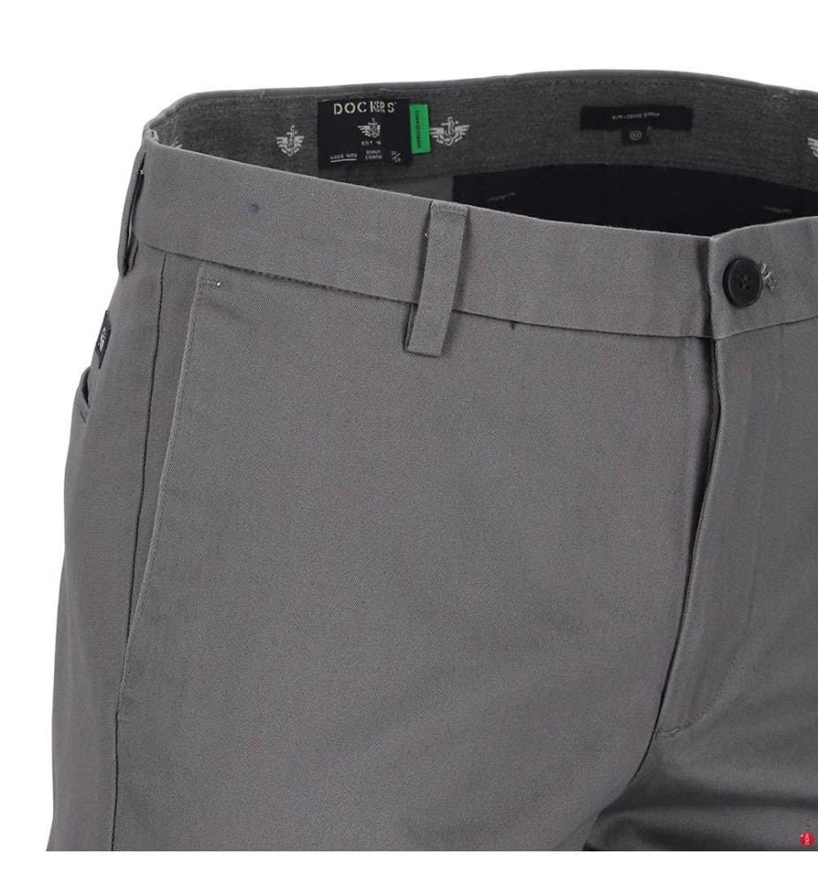 Signature Iron Chino Hose - Grau