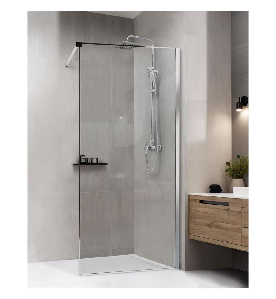 Parois de douche WASPAM 90 x 190 cm Argenté