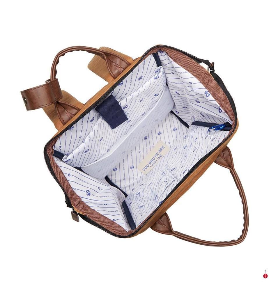 Sac à Dos avec 2 Pochettes Interchangeables Adventurer Medium 18 L Colombo - Brun