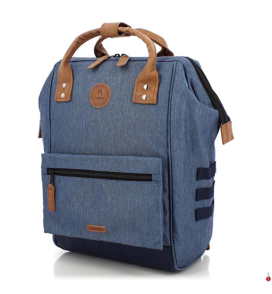 Rucksack mit 2 Auswechselbaren Vordertaschen Adventurer Medium 18 L Paris - Blau