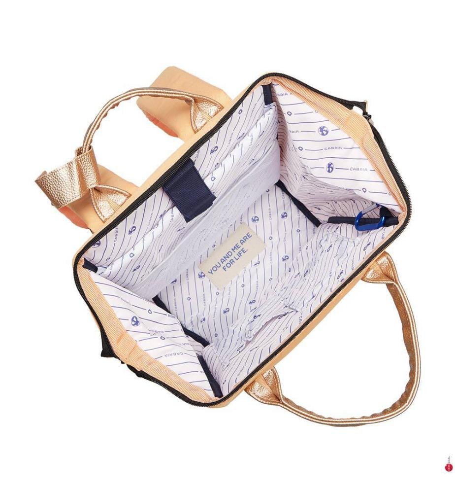 Sac à Dos avec 2 Pochettes Interchangeables Adventurer Medium 18 L San Jose - Orange Clair