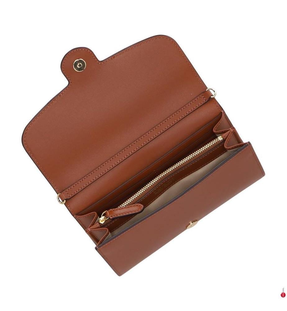 Sac à bandoulière Adair moyen en cuir - Sable Lauren