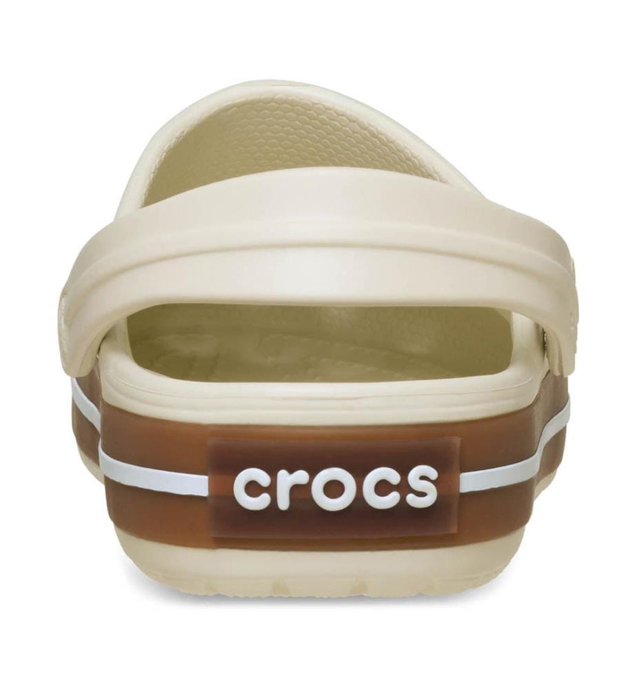 Crocband Gum Clogs - Weiss und Braun