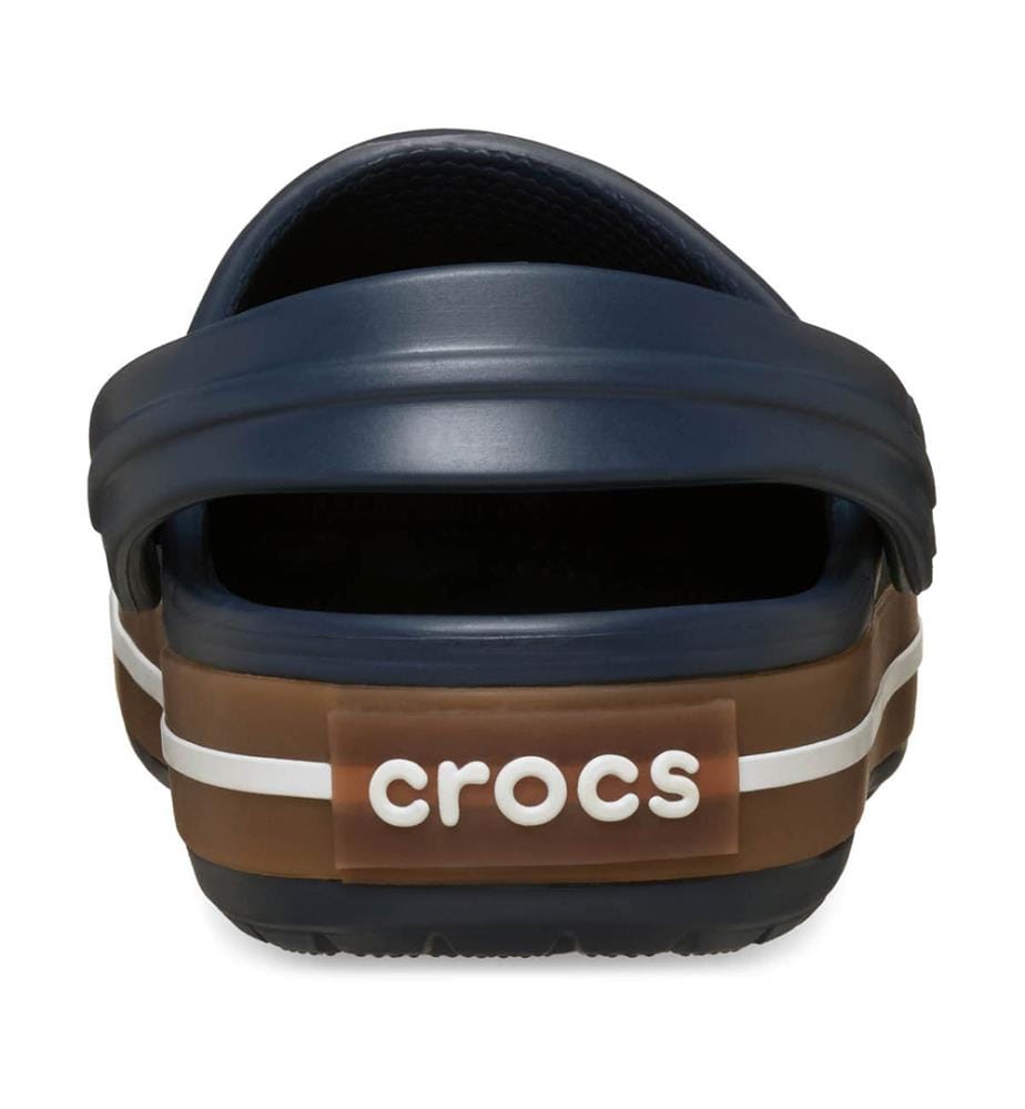 Crocband Gum Clogs - Marine und Braun