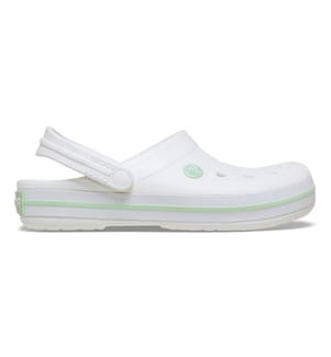 Sabots Crocband - Blanc/Vert serein