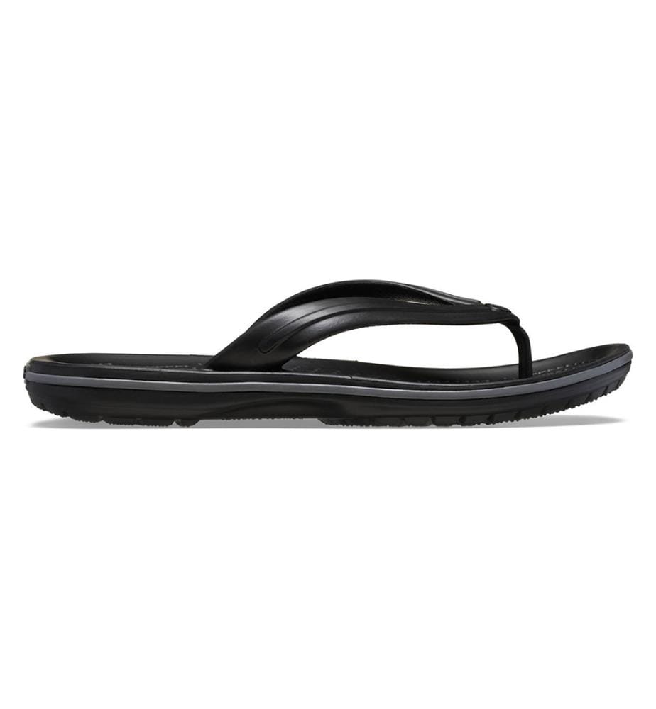 Tongs Crocband - Noir/Gris ardoise