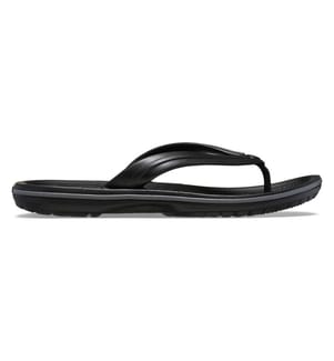 Tongs Crocband - Noir/Gris ardoise