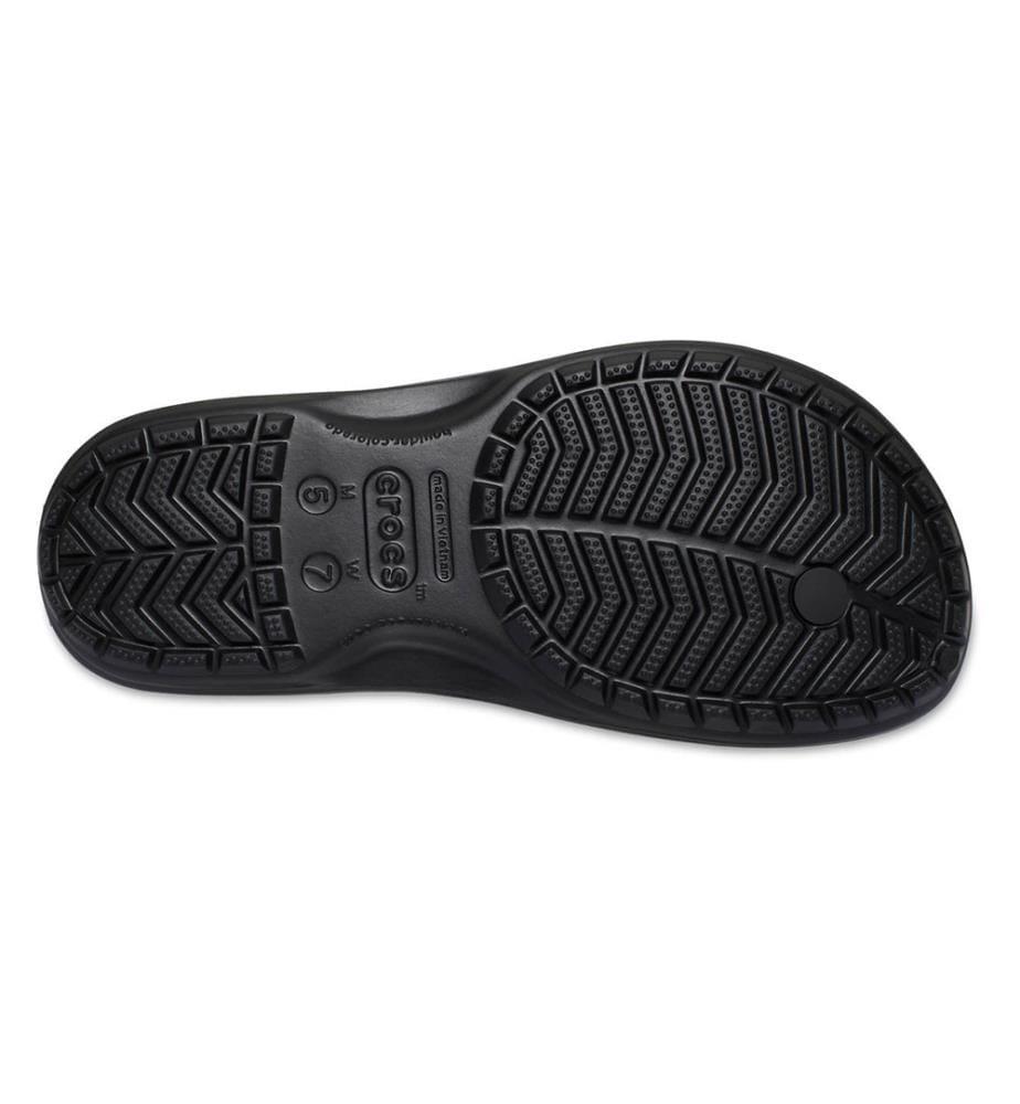 Tongs Crocband - Noir/Gris ardoise