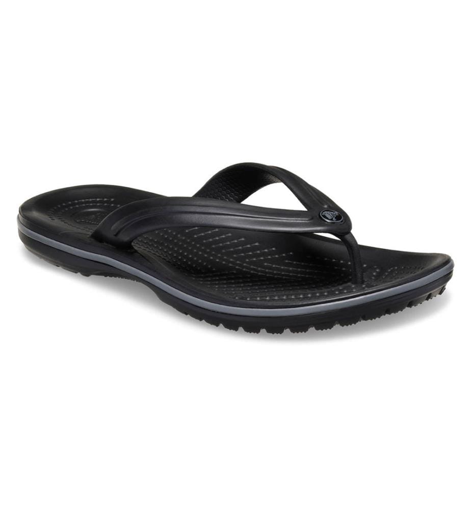 Tongs Crocband - Noir/Gris ardoise
