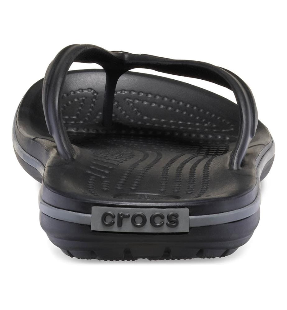 Tongs Crocband - Noir/Gris ardoise