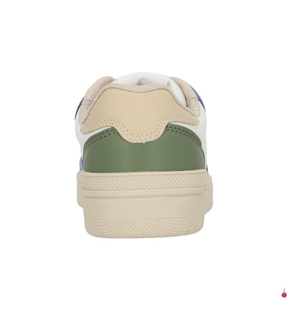 Baskets Washiba - Blanc et Bleu