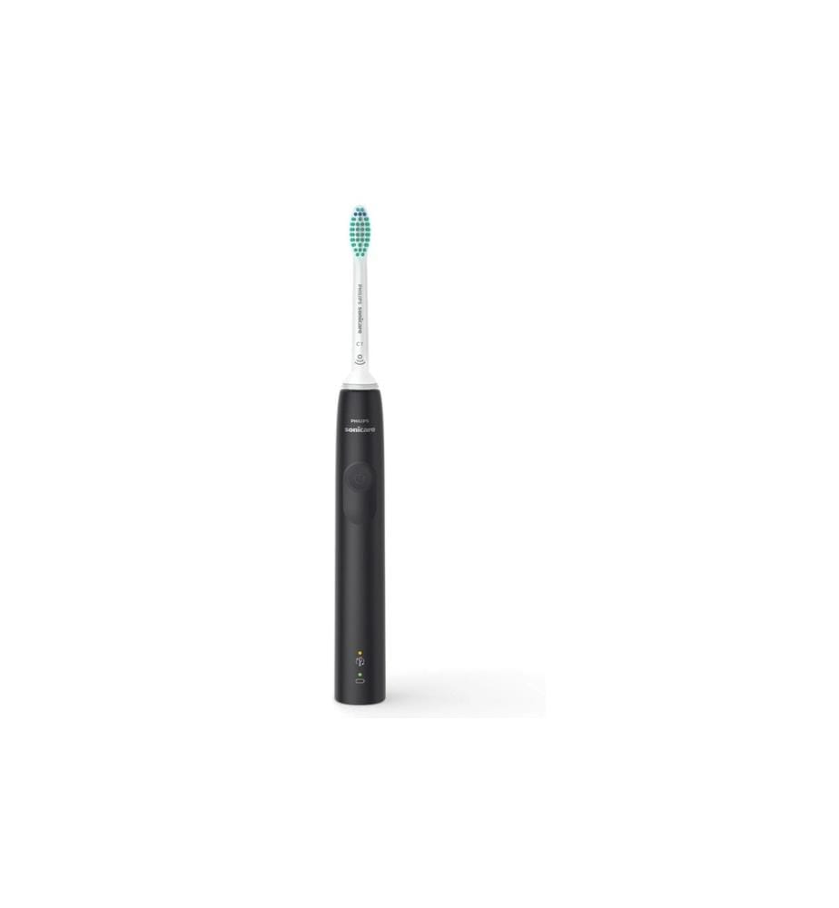 PHILIPS - Brosse à dents sonique Duo Sonicare Series 3100 Blanc/Rose&Noir
