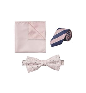 Krawatten-Box - Rosa und Marineblau
