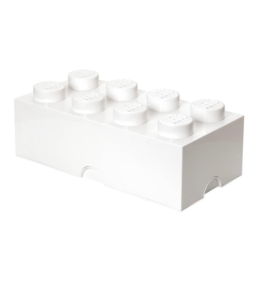 Mattone di stoccaggio a 8 blocchi - 500 x 250 x 180 mm - Bianco