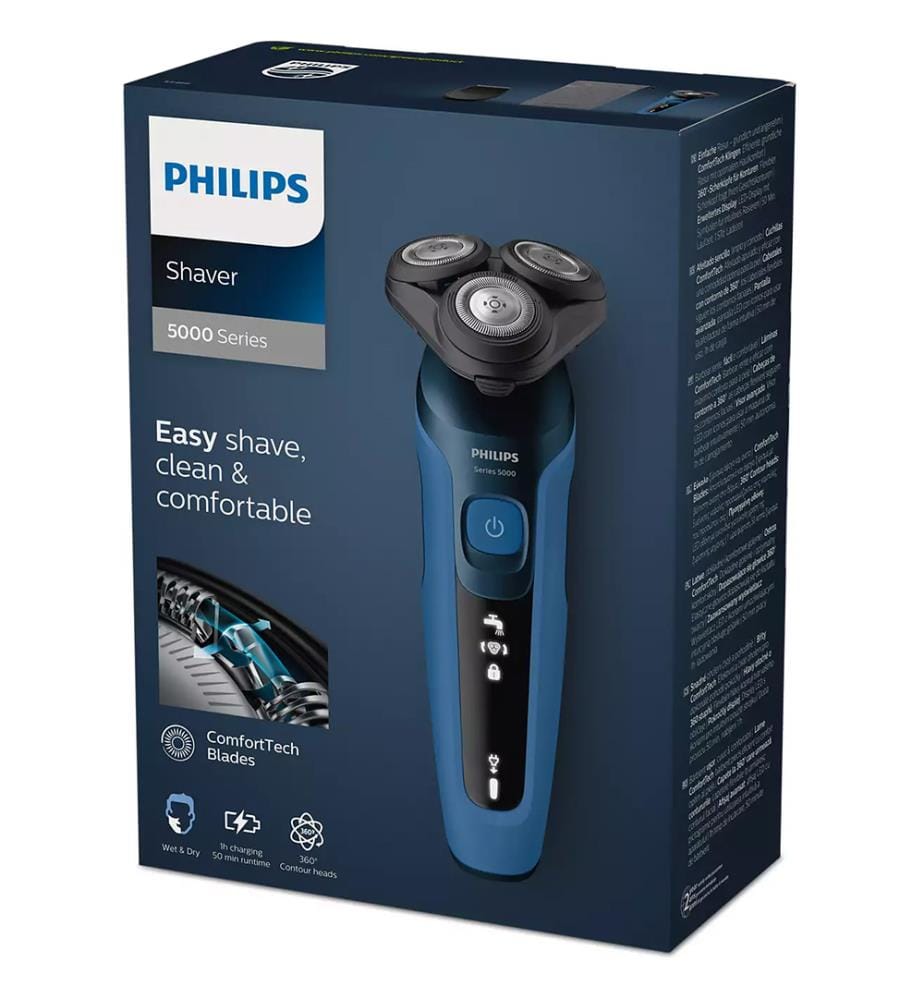 Electric shaver 100% waterproof Shaver series 5000 Blue S5466/18