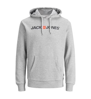 Hoodie Corp Logo - Light Grey