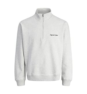 Sweat Relaxed Fit - White Melange