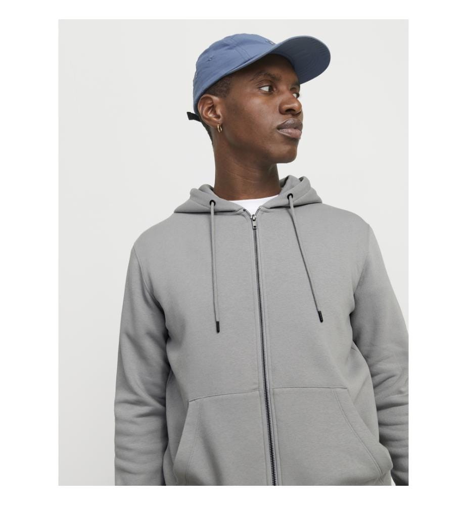Sweat Hoop Full Zip - Ultimate Grey