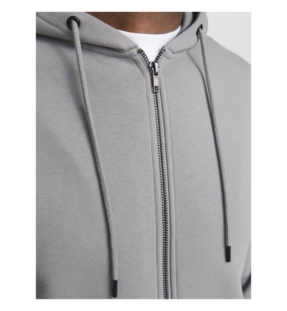 Sweat Hoop Full Zip - Ultimate Grey