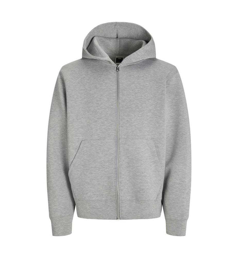Hoodie - Light-Grey-Melange
