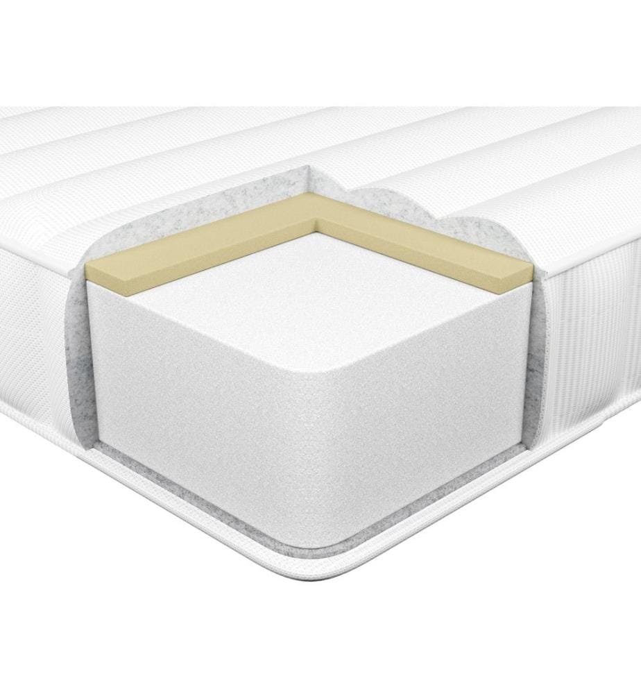 Matelas à mémoire de forme JOLLY Moyennement ferme 80 x 200 cm