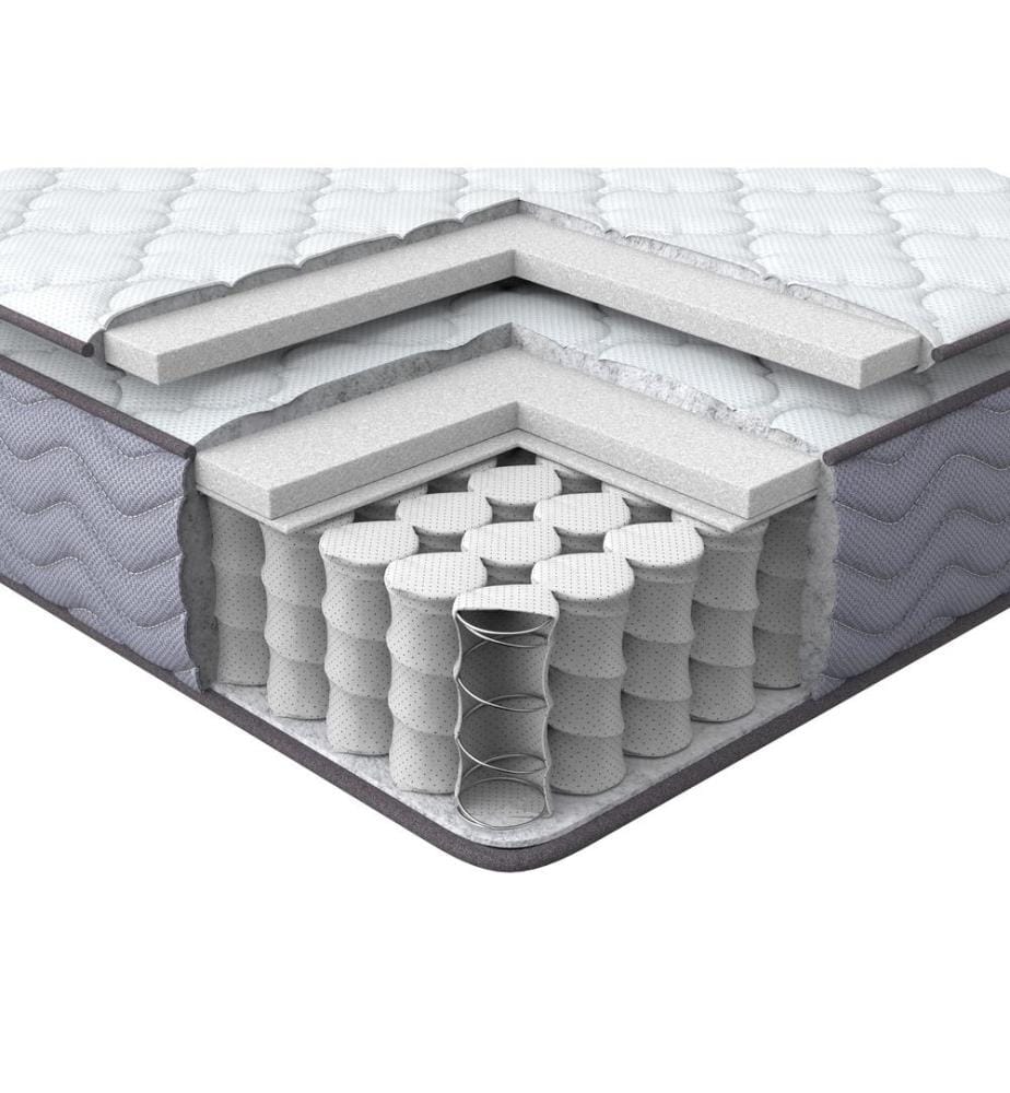 Matelas à ressorts ensachés SPLENDOUR Moyennement ferme 90 x 200 cm
