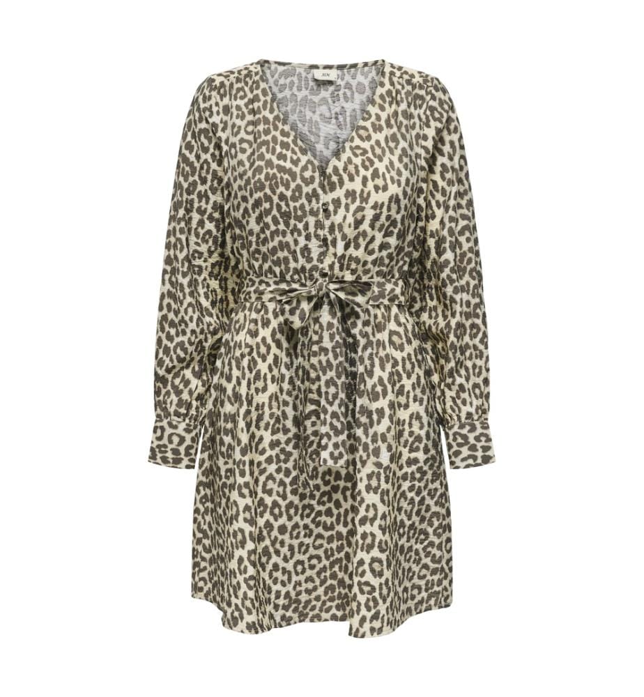 Kleid - Birch Brown Leo