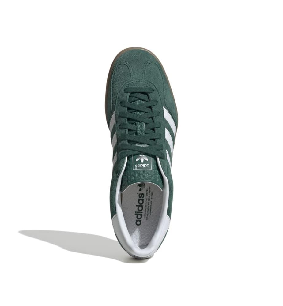 Baskets Gazelle Indoor - Vert Foncé et Blanc