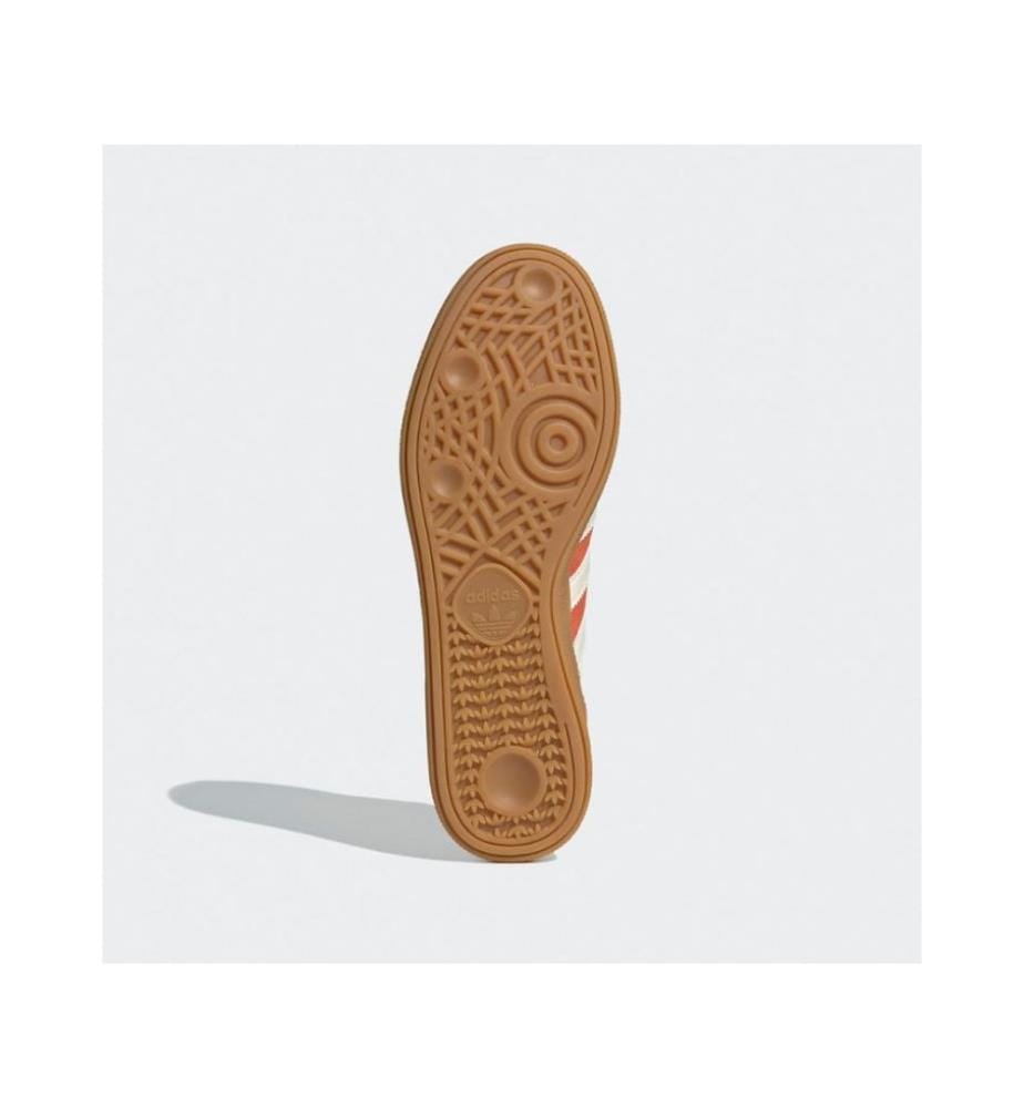 Baskets Handball Spezial - Corail et Blanc