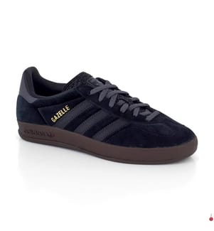 Gazelle Indoor Sneaker - Schwarz und Weiss