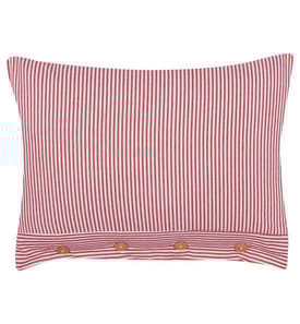 Coussin AALITA Coton 40 x 60 cm Rouge À rayure