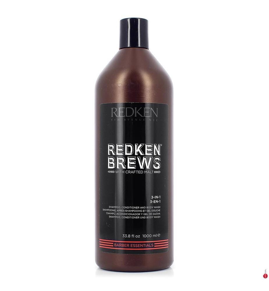 REDKEN - 3in1 Shampoo Brews for Men - 1000 ml