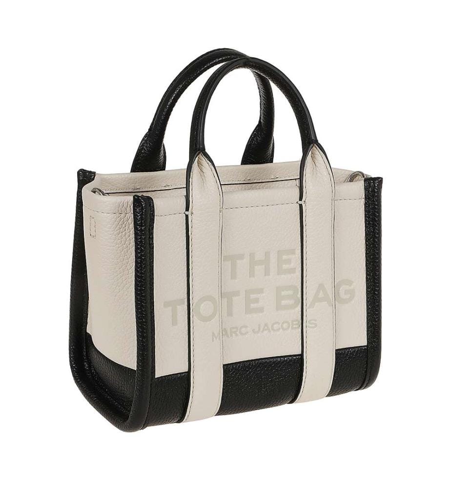 The Colorblock Crossbody Tote Bag - Ivory Multi