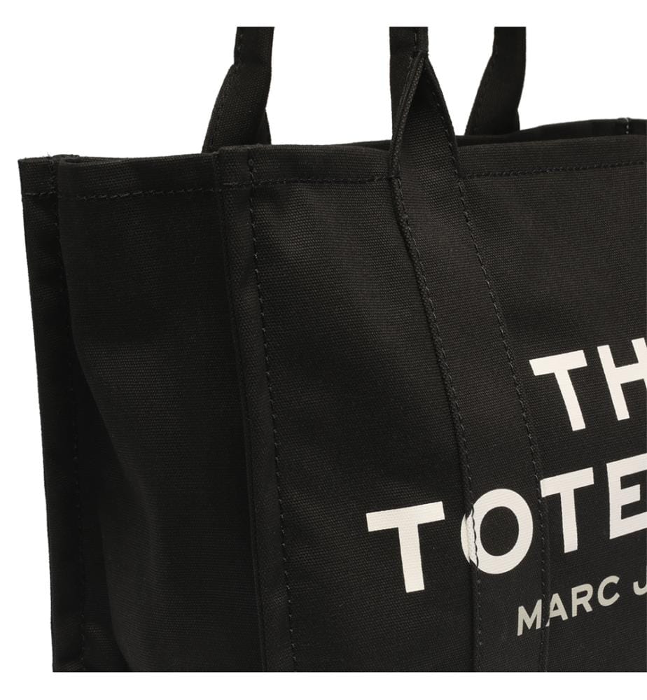 The Canvas Large Tote Bag - Noir