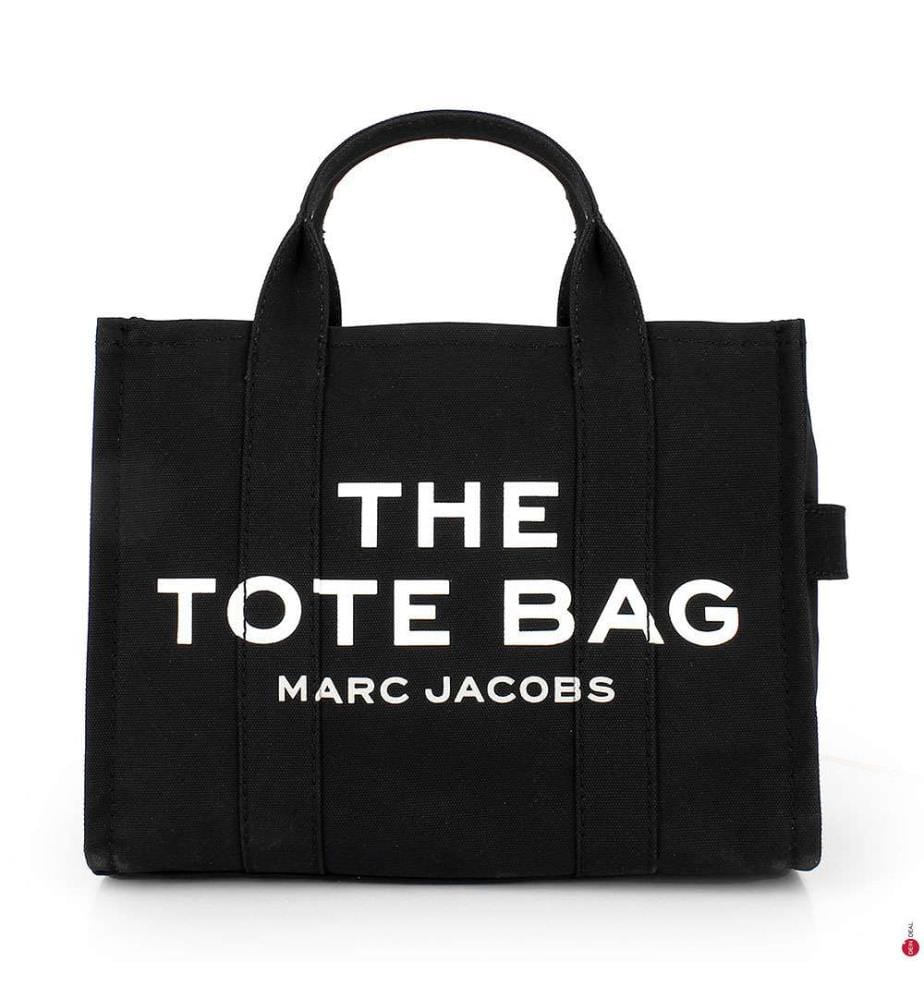 The Canvas Medium Tote Bag - Noir
