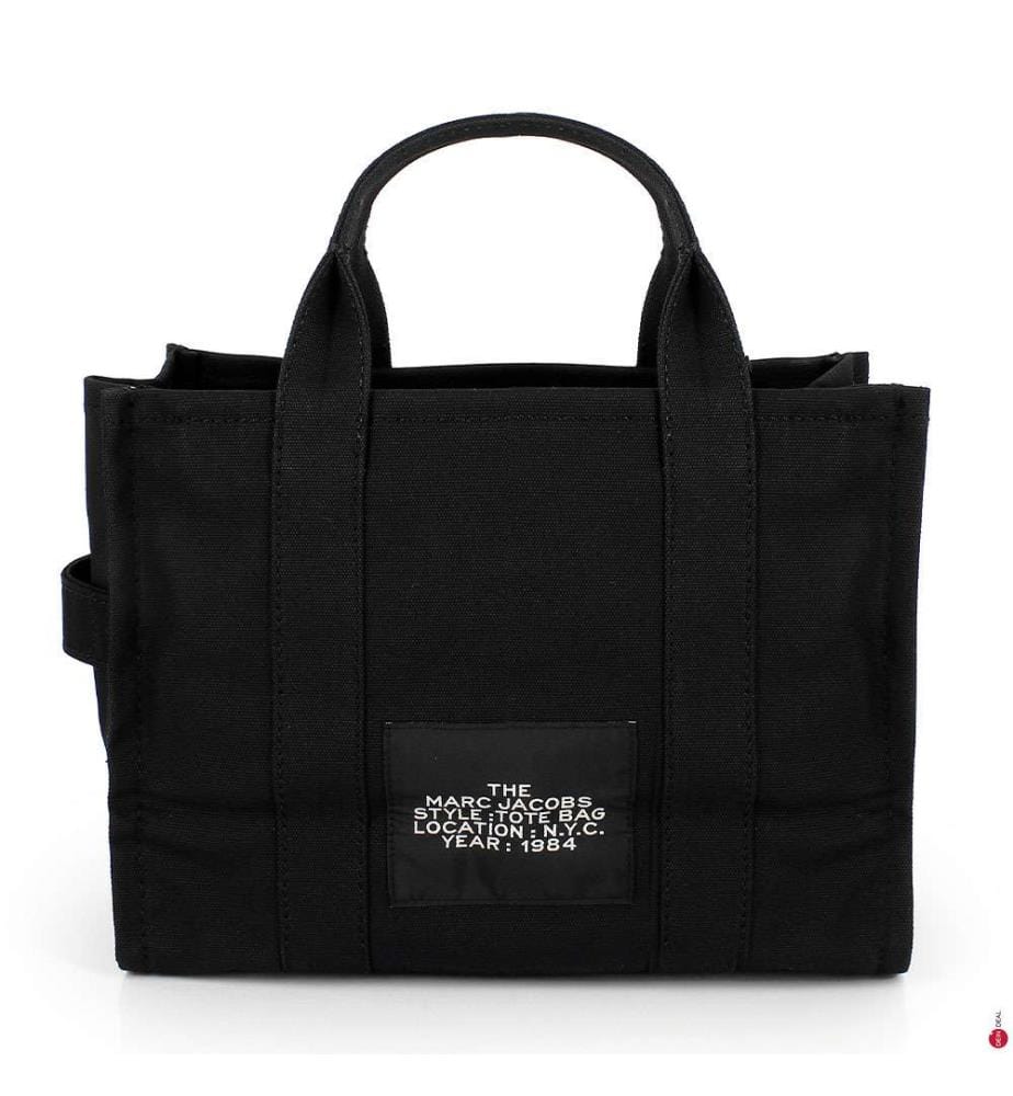 The Canvas Medium Tote Bag - Noir
