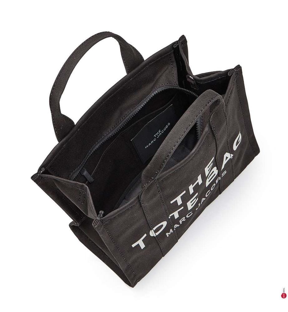 The Canvas Medium Tote Bag - Noir