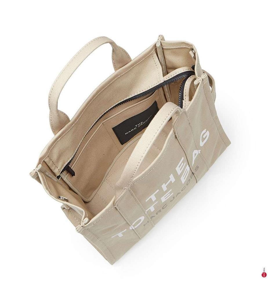 The Canvas Medium Tote Bag - Beige