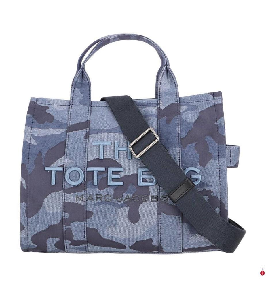 The Camo Jacquard Medium Tote Bag - Camo Multi