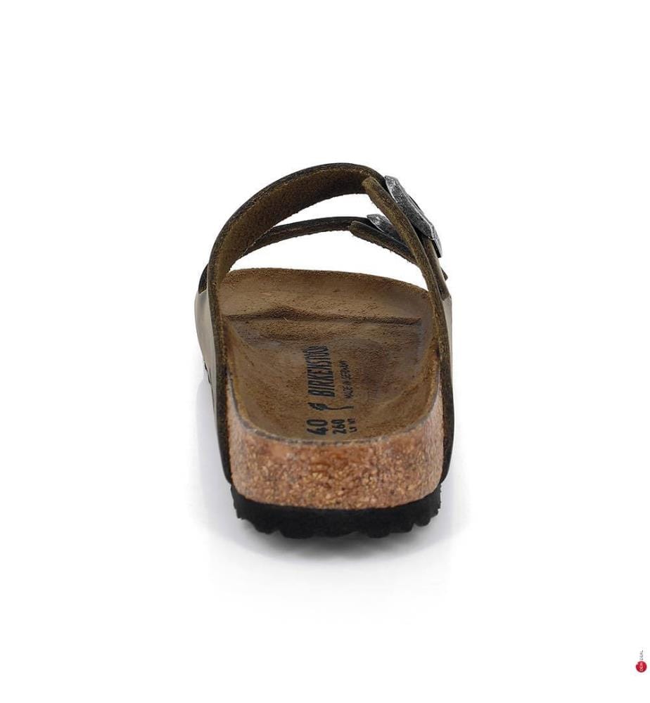 Arizona Arizona Oiled Leather Sandalen - Khaki