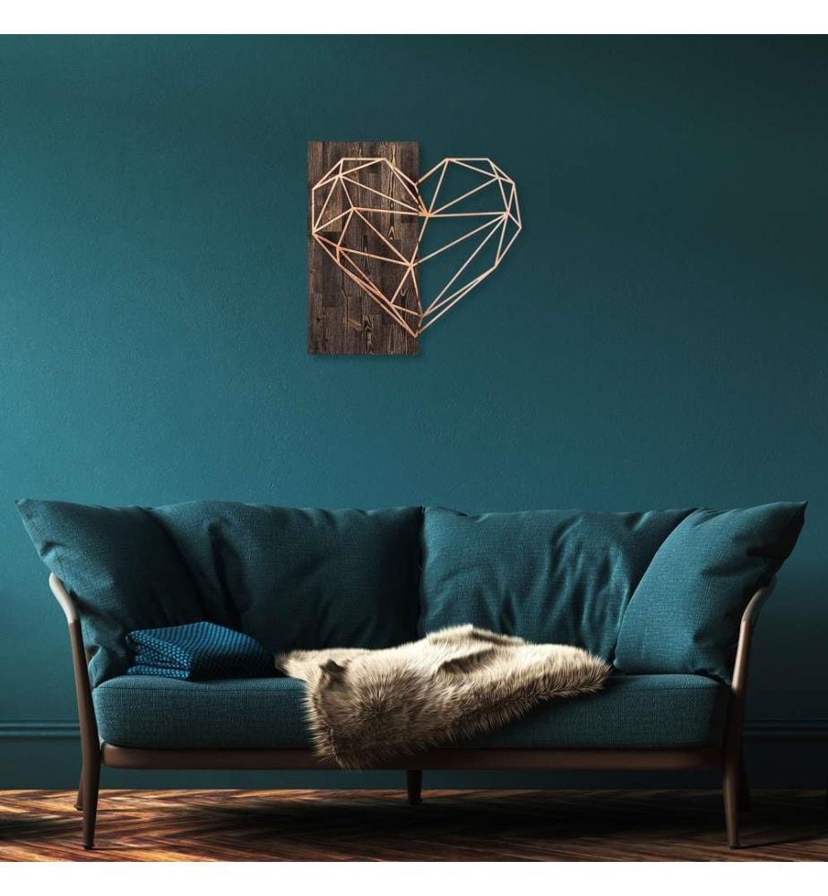 Wallxpert Decorative Wooden Wall Accessory, Waln… | DeinDeal