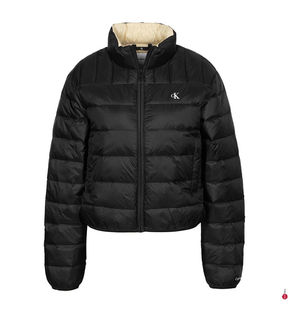 Giacca Trapuntata Regular Fit - Nero